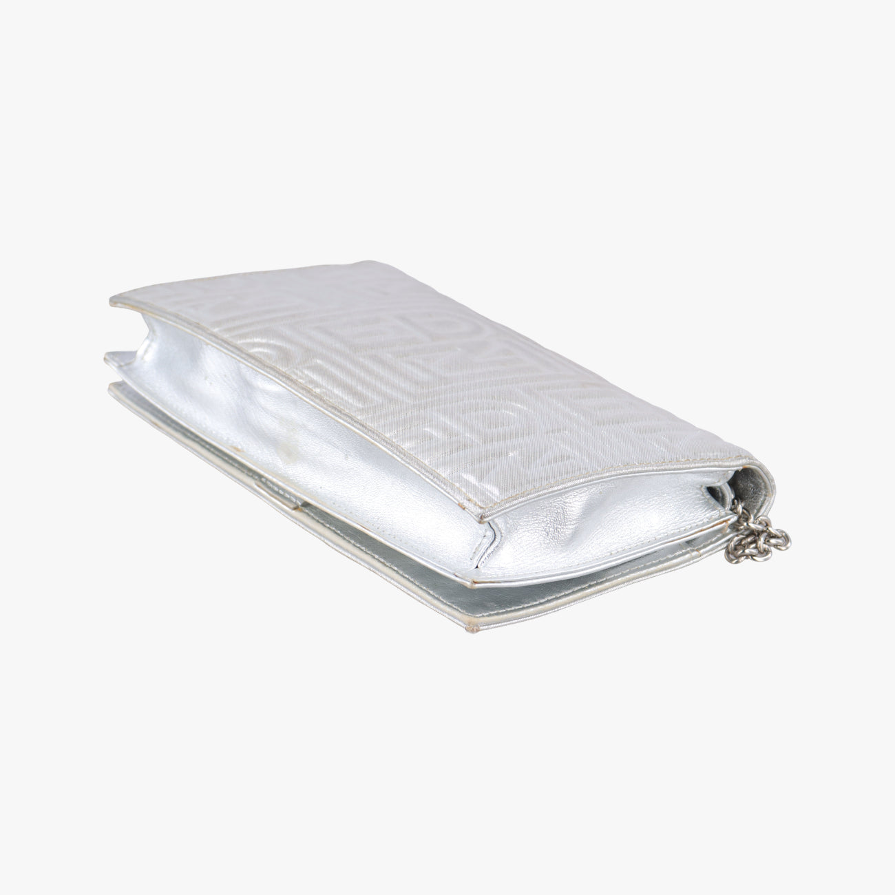 Embossed Logo Silver Canvas 8M0219 2289-8M0219-ZDK-089エンボス ロゴ シルバー キャンバス 8M0219 2289-8M0219-ZDK-089