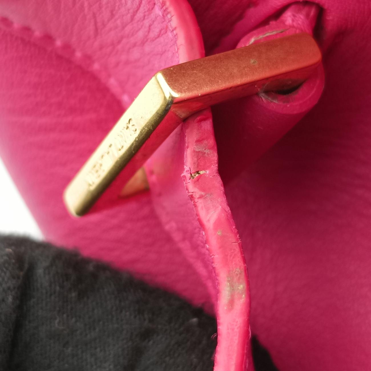 Y Ligne Petit Cabas Rose Leather 311210 311210.213317Yライン プチカバス ローズ レッド レザー 311210 311210.213317