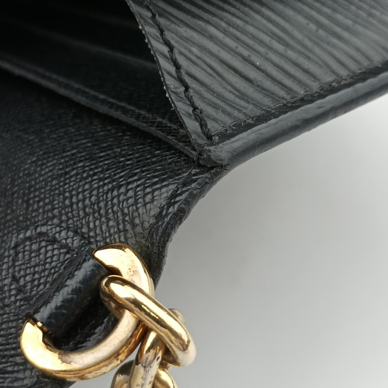 Portefeuille Twist Noir×multicolor Epi M62463 SP4186ポルトフォイユツイスト ノワール×マルチカラー エピ M62463 SP4186