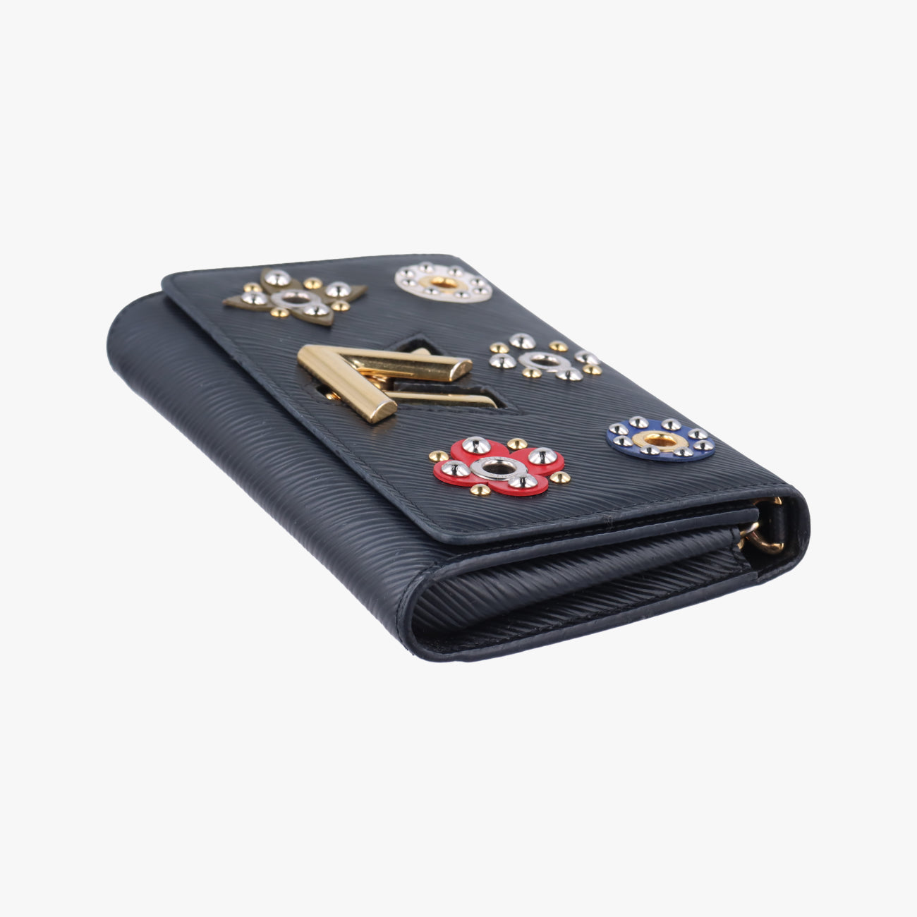 Portefeuille Twist Noir×multicolor Epi M62463 SP4186ポルトフォイユツイスト ノワール×マルチカラー エピ M62463 SP4186