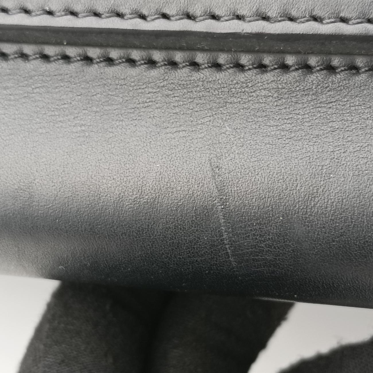 TIE Black Leather W-MP-0163タイ ブラック レザー W-MP-0163