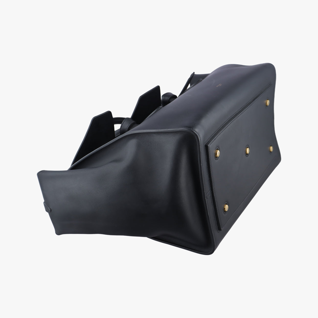 TIE Black Leather W-MP-0163タイ ブラック レザー W-MP-0163