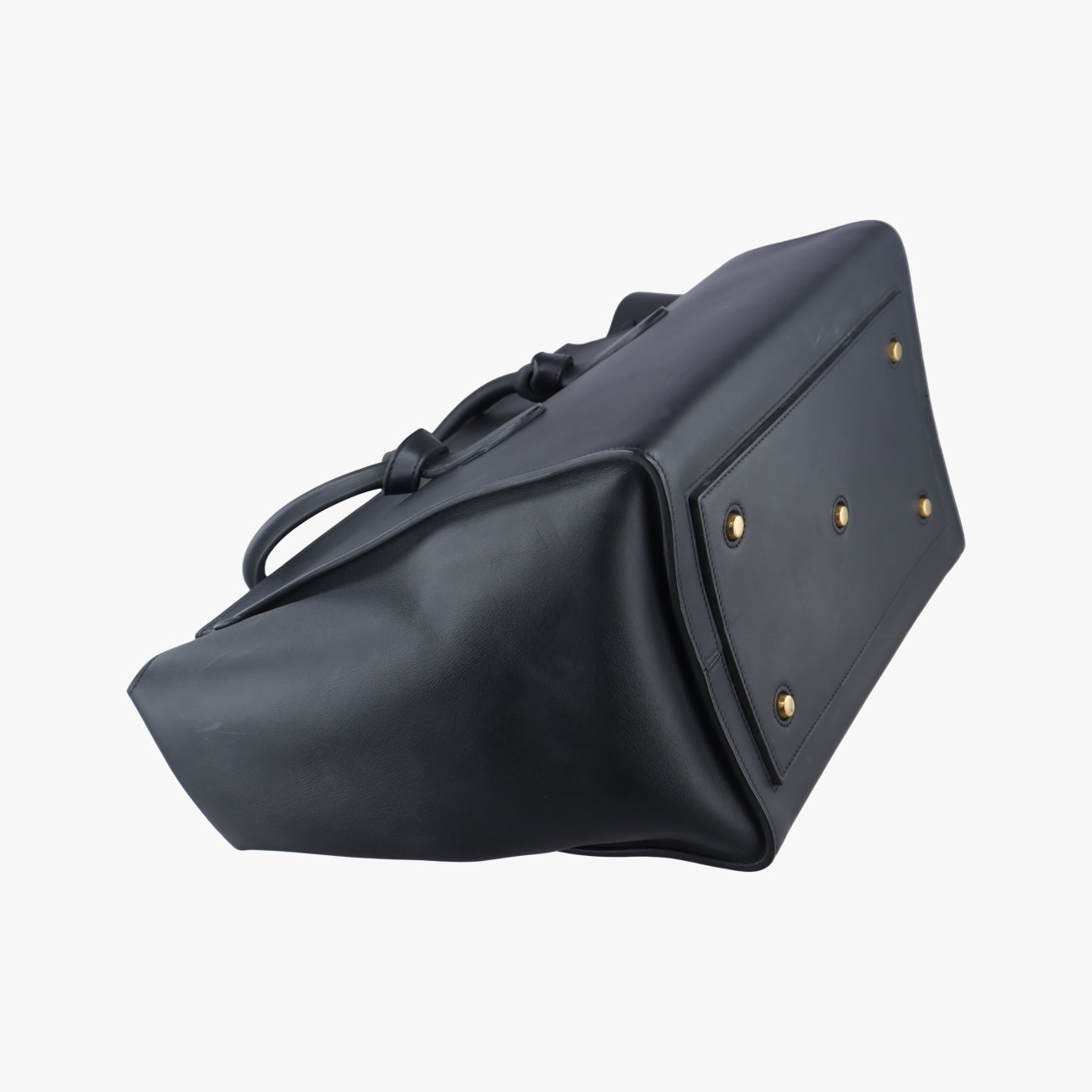 TIE Black Leather W-MP-0163タイ ブラック レザー W-MP-0163