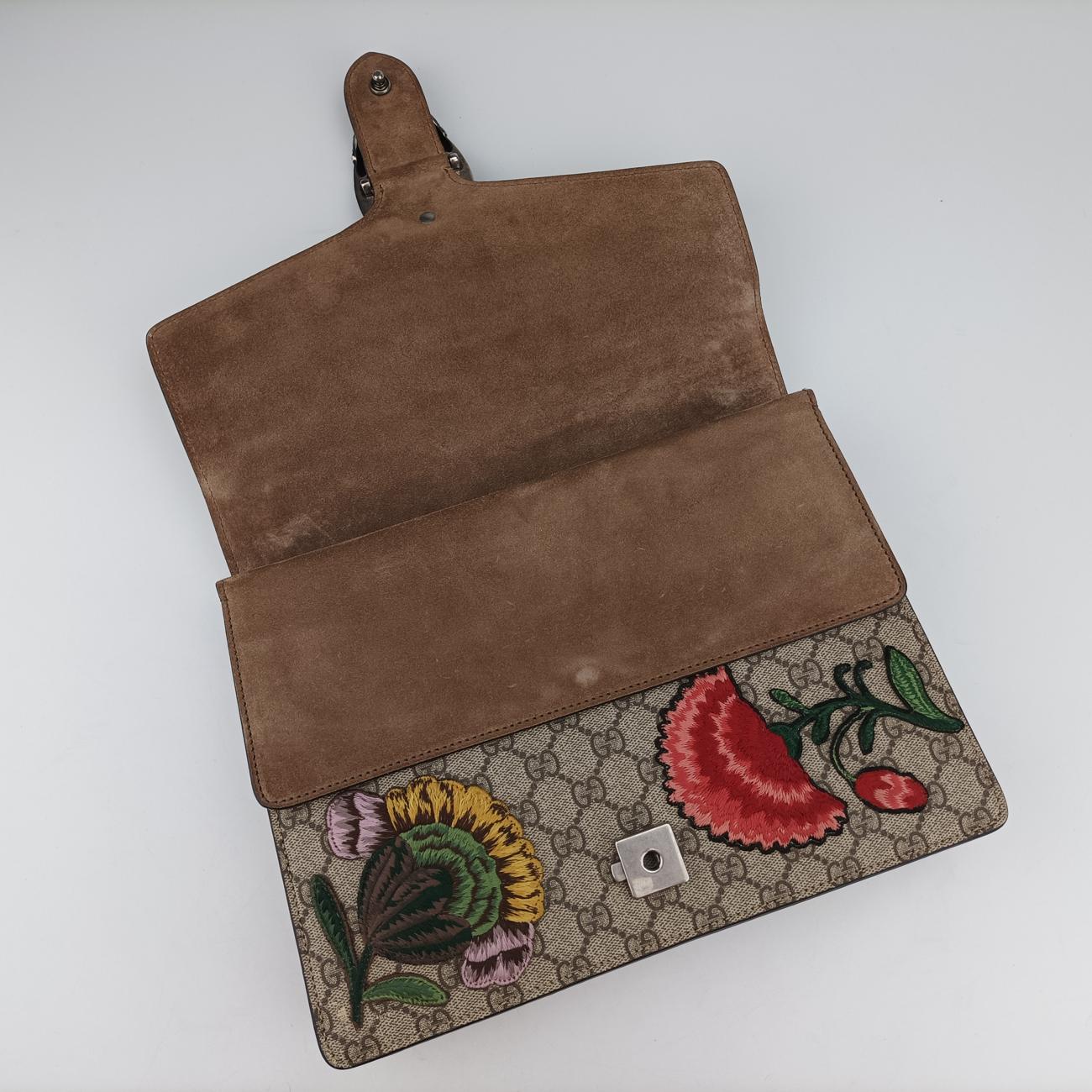 Dionysus Beige×Multicolour PVC coated canvas 403348 G019356295ディオニュソス ベージュ×マルチカラー PVCコーティングキャンバス 403348 G019356295