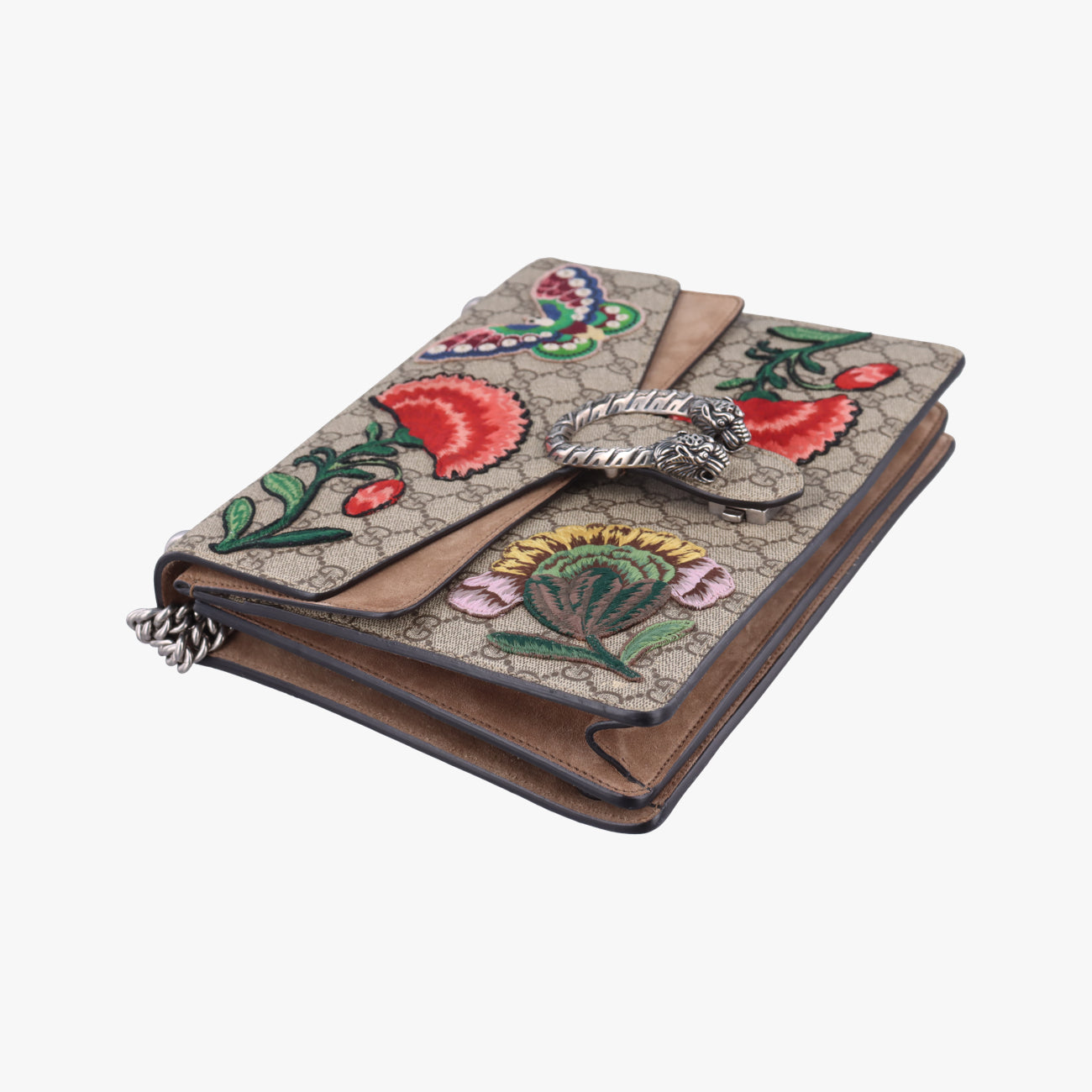 Dionysus Beige×Multicolour PVC coated canvas 403348 G019356295ディオニュソス ベージュ×マルチカラー PVCコーティングキャンバス 403348 G019356295