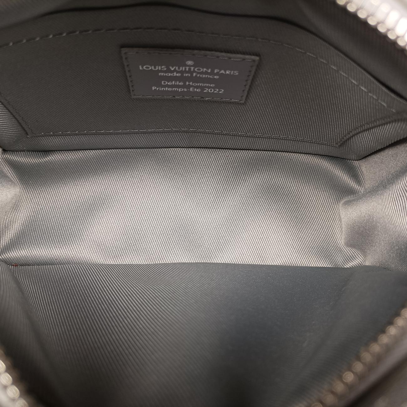 Mini Soft Trunk Silver Leather M59726 ICチップミニソフトトランク シルバー レザー M59726 ICチップ