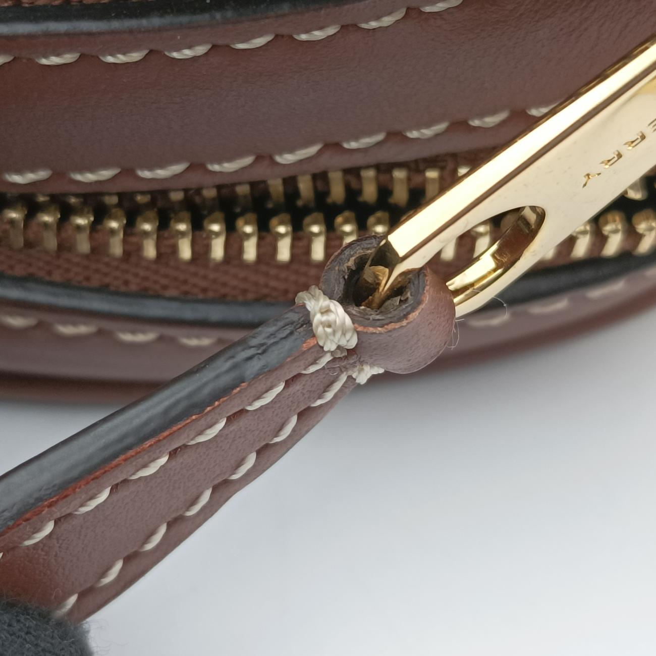 LOUISE Beige×Brown Canvas x Leather ITQUASRLCALルイーズ ベージュ×ブラウン キャンバス×レザー ITQUASRLCAL