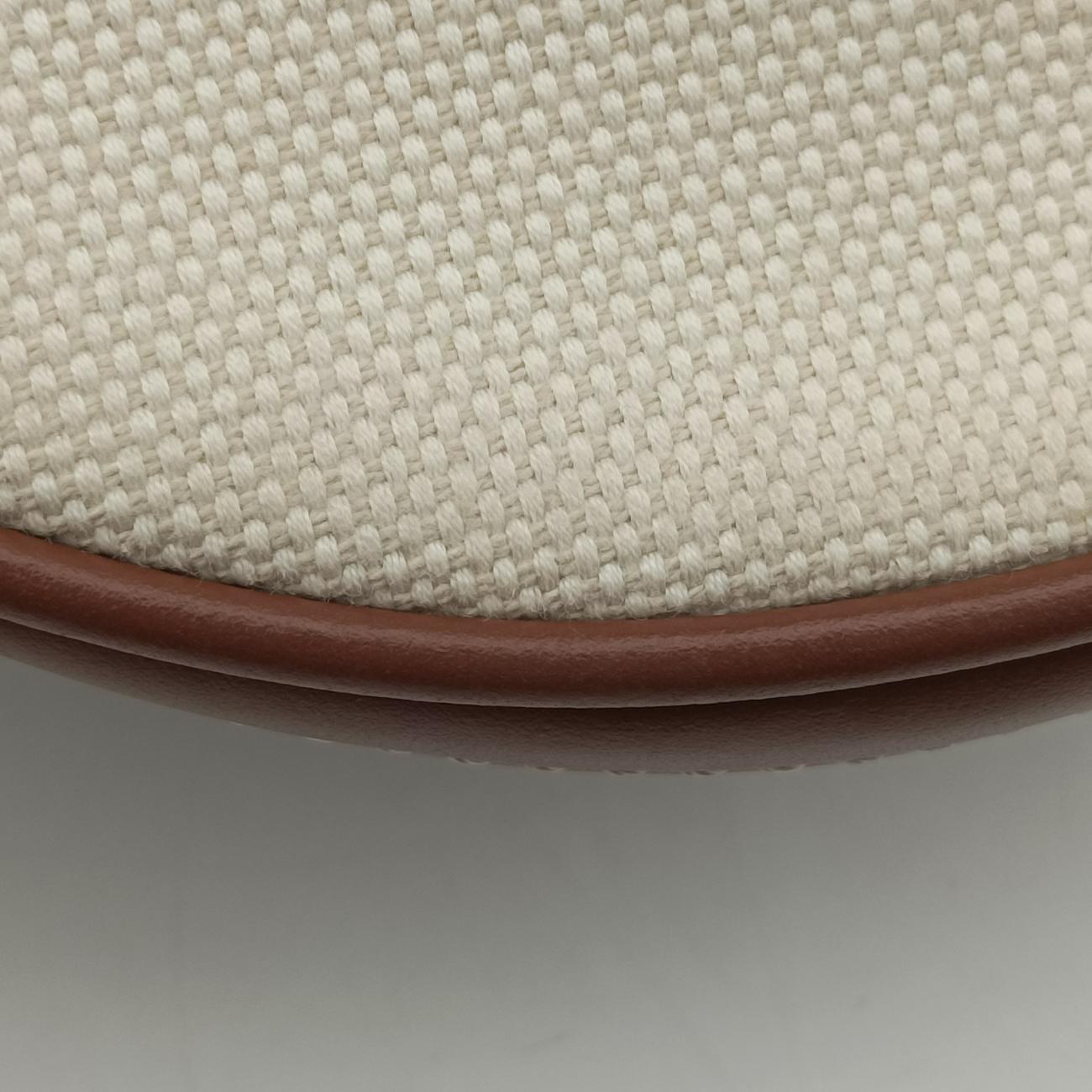 LOUISE Beige×Brown Canvas x Leather ITQUASRLCALルイーズ ベージュ×ブラウン キャンバス×レザー ITQUASRLCAL