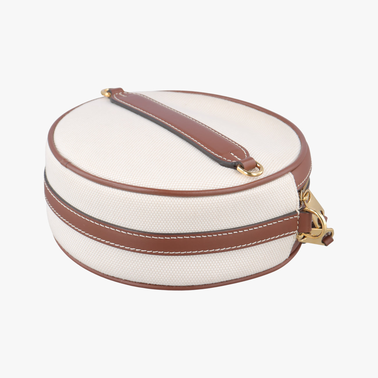 LOUISE Beige×Brown Canvas x Leather ITQUASRLCALルイーズ ベージュ×ブラウン キャンバス×レザー ITQUASRLCAL