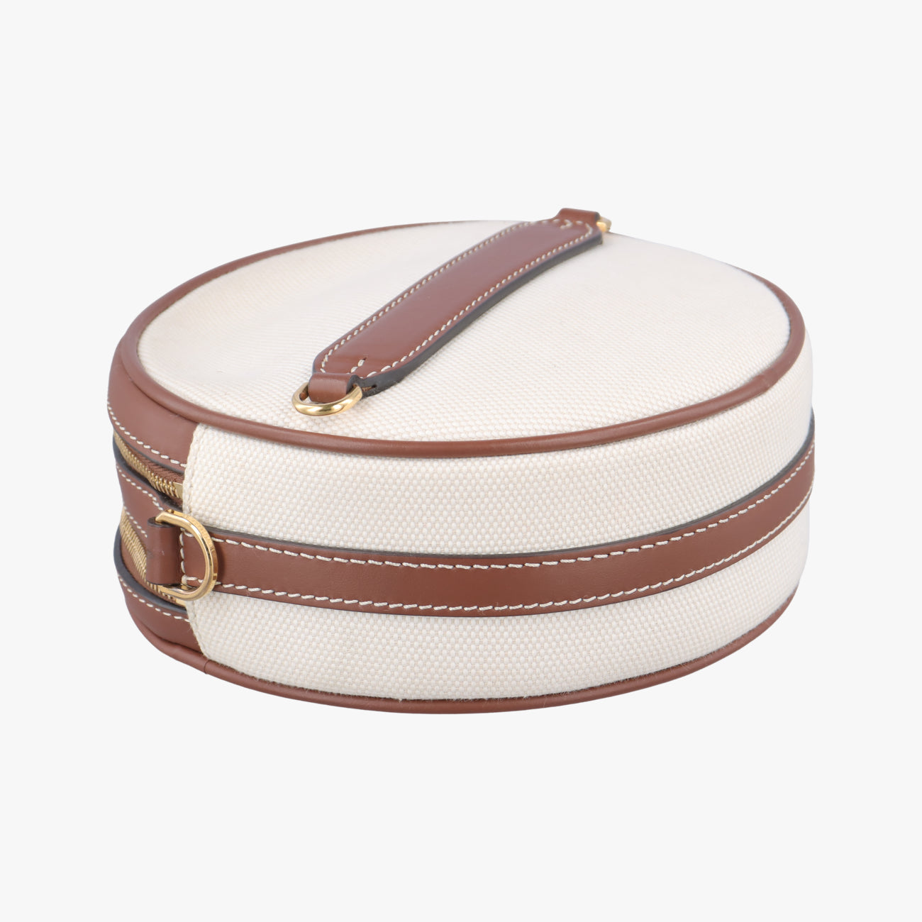 LOUISE Beige×Brown Canvas x Leather ITQUASRLCALルイーズ ベージュ×ブラウン キャンバス×レザー ITQUASRLCAL