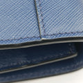 milano logo Blue Saffiano Leather 1BP012 204ミラノロゴ ブルー サフィアーノレザー 1BP012 204