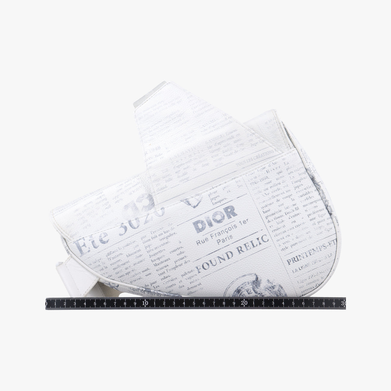 Saddle White Leather 06-BO-1119サドル ホワイト レザー 06-BO-1119