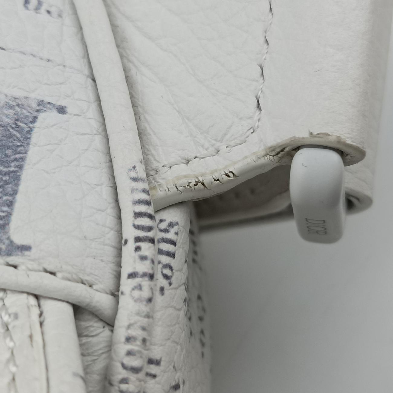 Saddle White Leather 06-BO-1119サドル ホワイト レザー 06-BO-1119