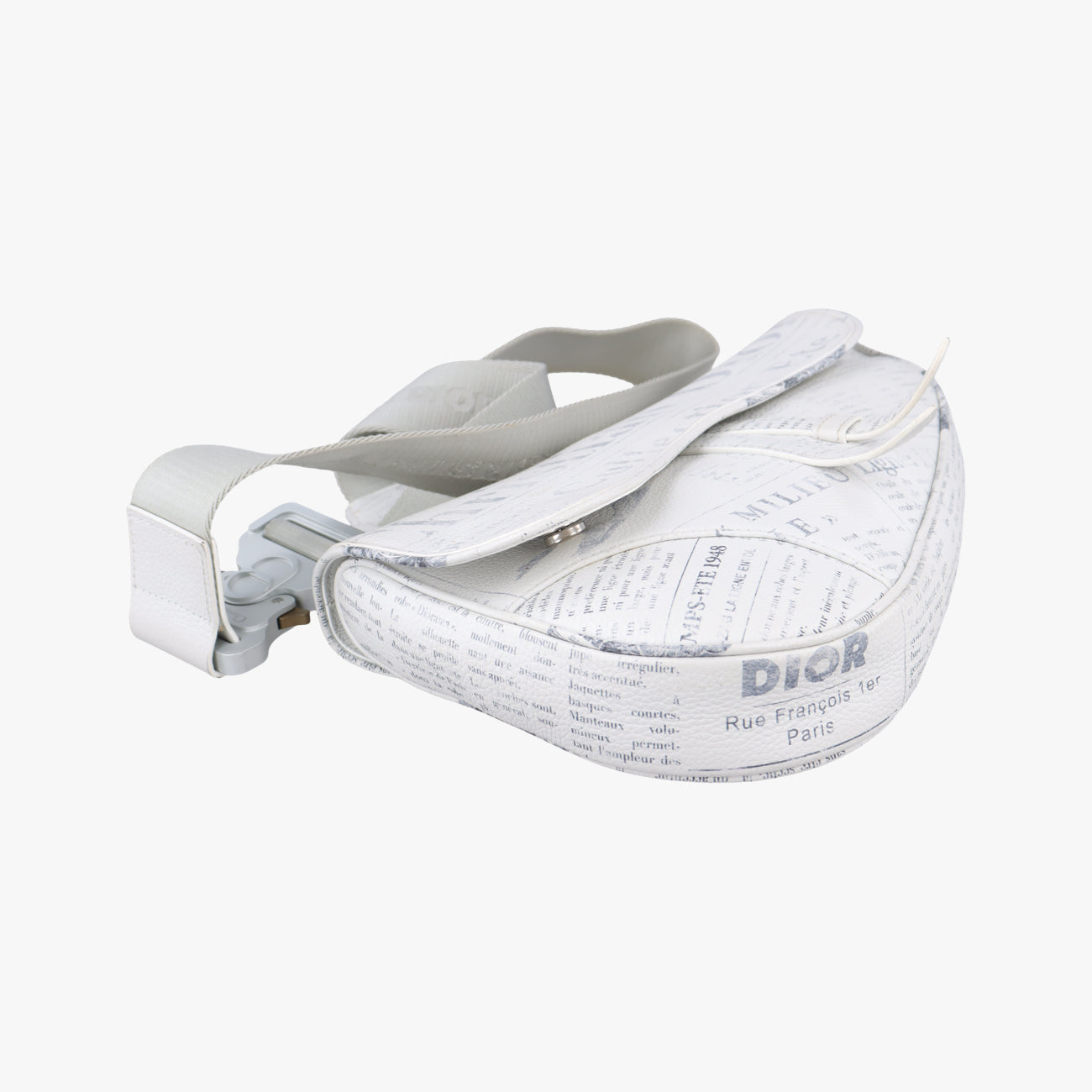 Saddle White Leather 06-BO-1119サドル ホワイト レザー 06-BO-1119