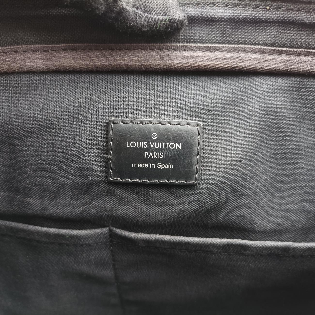 Porte Documents Voyage PM Noir Damier Graphite N41478 GI2147ポルト ドキュマン ヴォワヤージュ PM ノワール ダミエ グラフィット N41478 GI2147