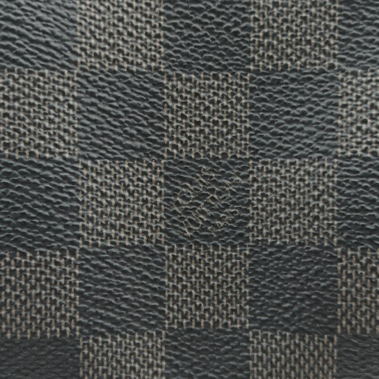 Porte Documents Voyage PM Noir Damier Graphite N41478 GI2147ポルト ドキュマン ヴォワヤージュ PM ノワール ダミエ グラフィット N41478 GI2147