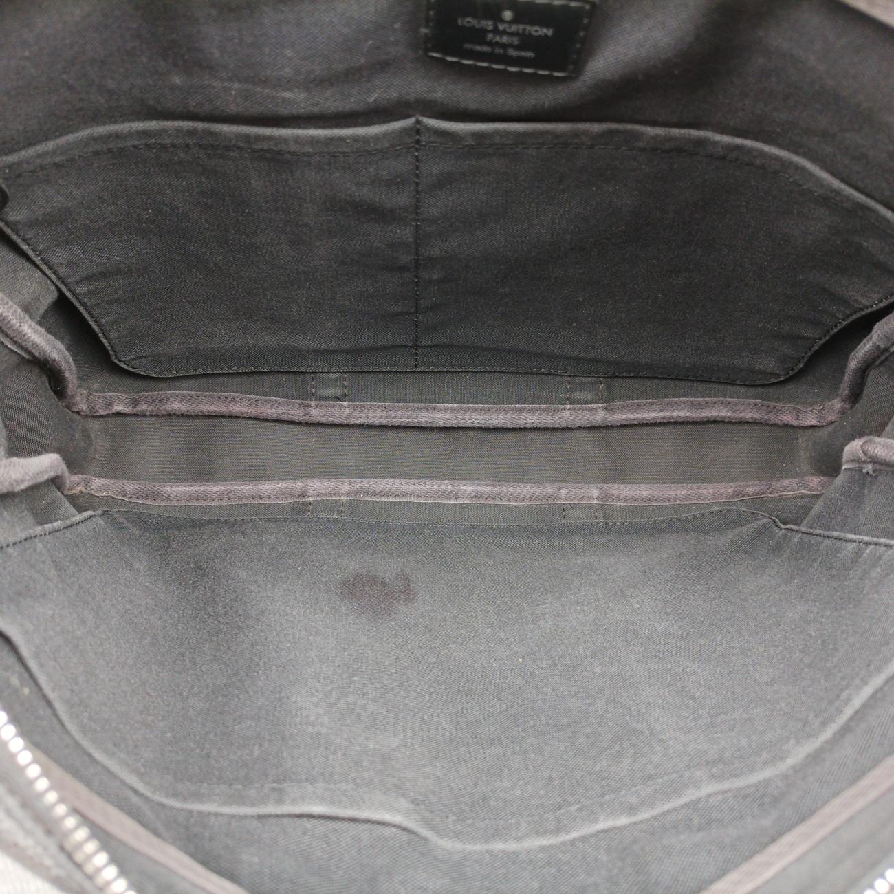 Porte Documents Voyage PM Noir Damier Graphite N41478 GI2147ポルト ドキュマン ヴォワヤージュ PM ノワール ダミエ グラフィット N41478 GI2147