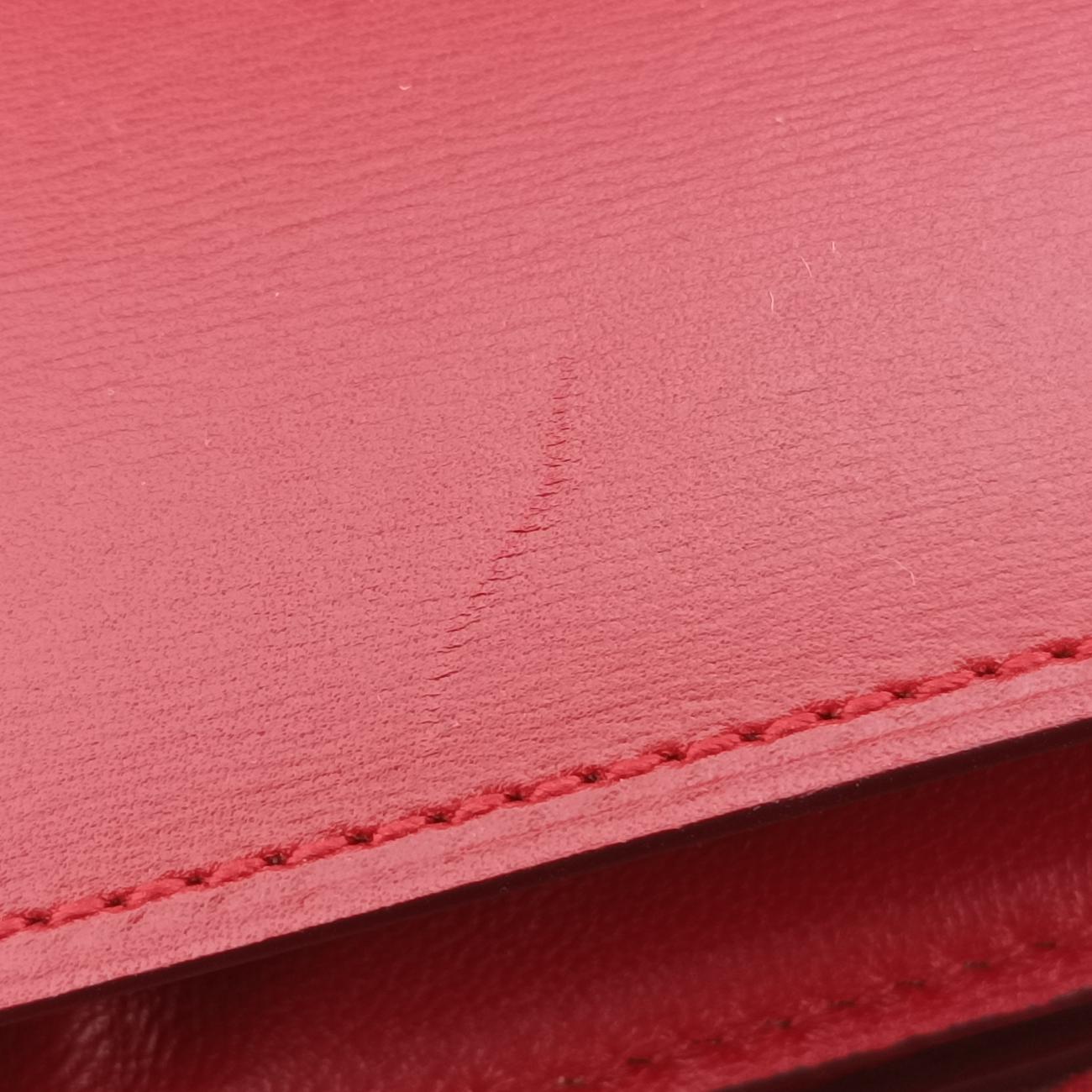 Classic Box Red Leather F-LA-2185クラシックボックス レッド レザー F-LA-2185