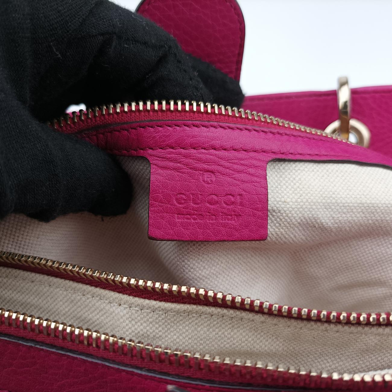 Bamboo Shopper Rose Leather 323660 A015700203バンブーショッパー ローズ レッド レザー 323660 A015700203