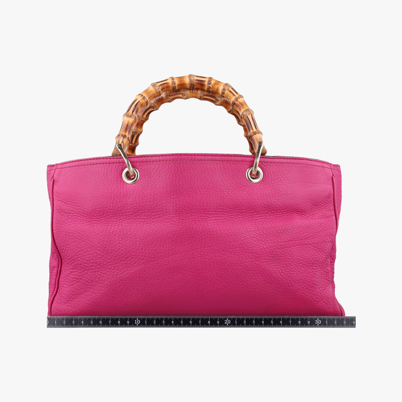 Bamboo Shopper Rose Leather 323660 A015700203バンブーショッパー ローズ レッド レザー 323660 A015700203