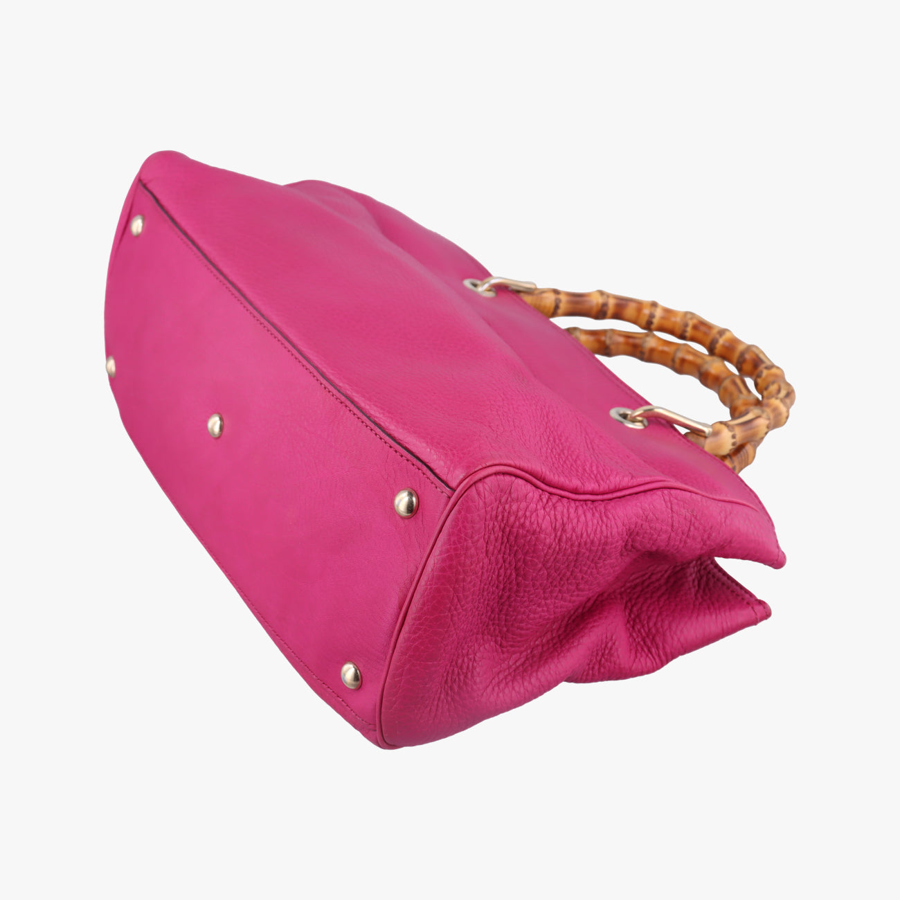 Bamboo Shopper Rose Leather 323660 A015700203バンブーショッパー ローズ レッド レザー 323660 A015700203