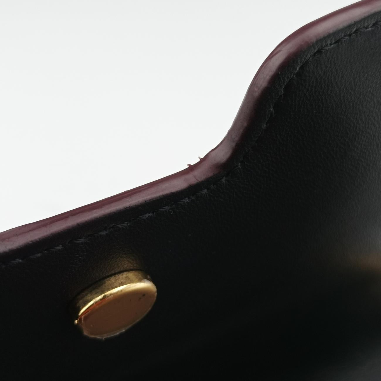 TB logo Burgundy×Multicolour Leather BMPLSP1374TBロゴ ワインレッド×マルチカラー レザー BMPLSP1374