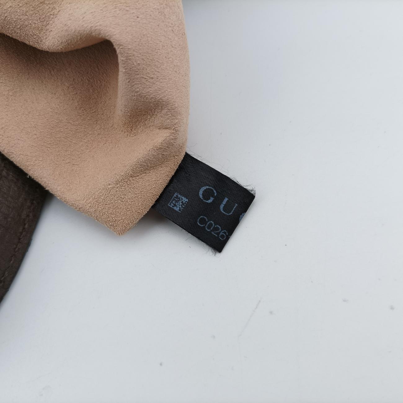 Ophidia brown×red×green PVC coated canvas 524533 C026126007オフィディア ブラウン×レッド×グリーン PVCコーティングキャンバス 524533 C026126007