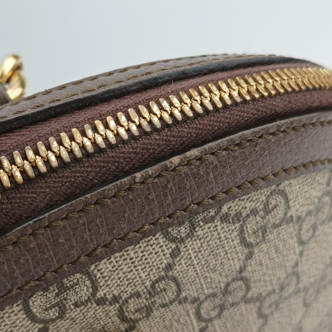 Ophidia brown×red×green PVC coated canvas 524533 C026126007オフィディア ブラウン×レッド×グリーン PVCコーティングキャンバス 524533 C026126007