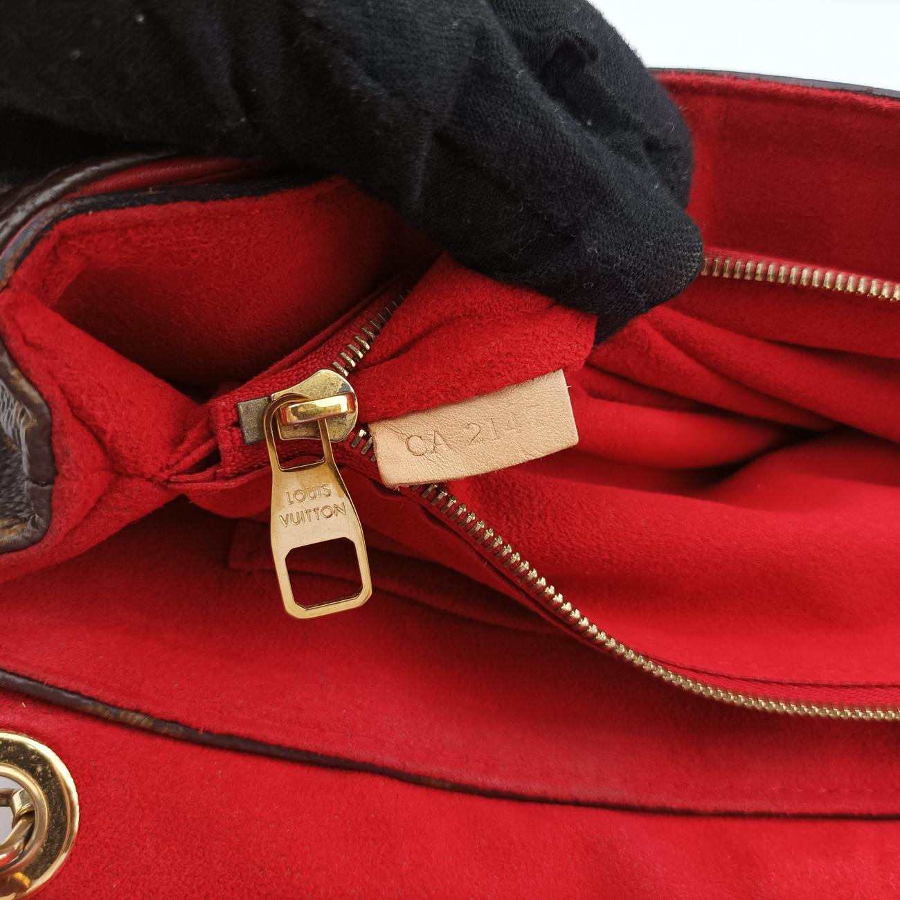 PALLAS Chain Brown×CERISE Monogram Canvas×calf leather M41201 CA2147パラス チェーン モノグラム/ブラウン系×スリーズ モノグラムキャンバス×カーフレザー M41201 CA2147