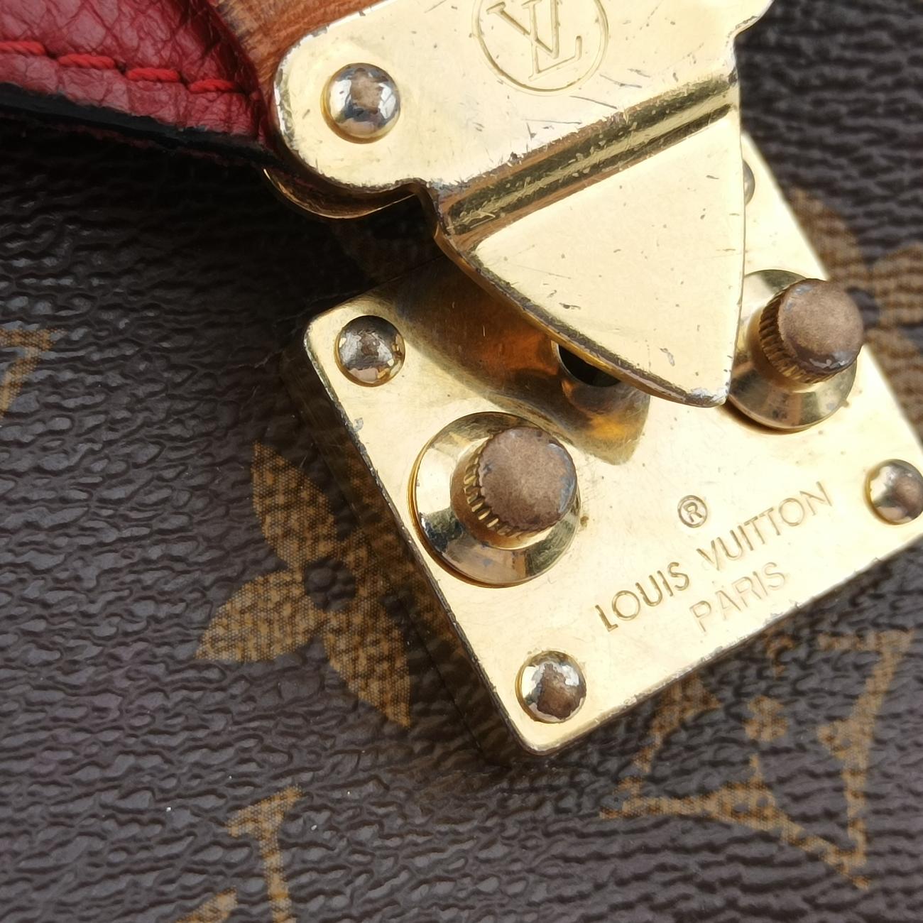 PALLAS Chain Brown×CERISE Monogram Canvas×calf leather M41201 CA2147パラス チェーン モノグラム/ブラウン系×スリーズ モノグラムキャンバス×カーフレザー M41201 CA2147