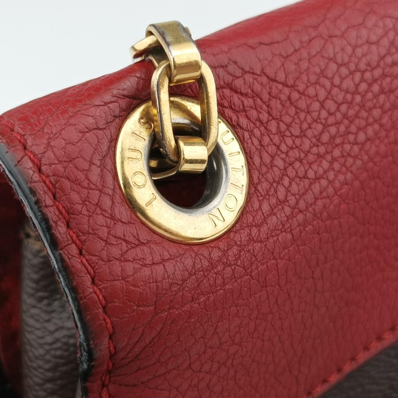 PALLAS Chain Brown×CERISE Monogram Canvas×calf leather M41201 CA2147パラス チェーン モノグラム/ブラウン系×スリーズ モノグラムキャンバス×カーフレザー M41201 CA2147