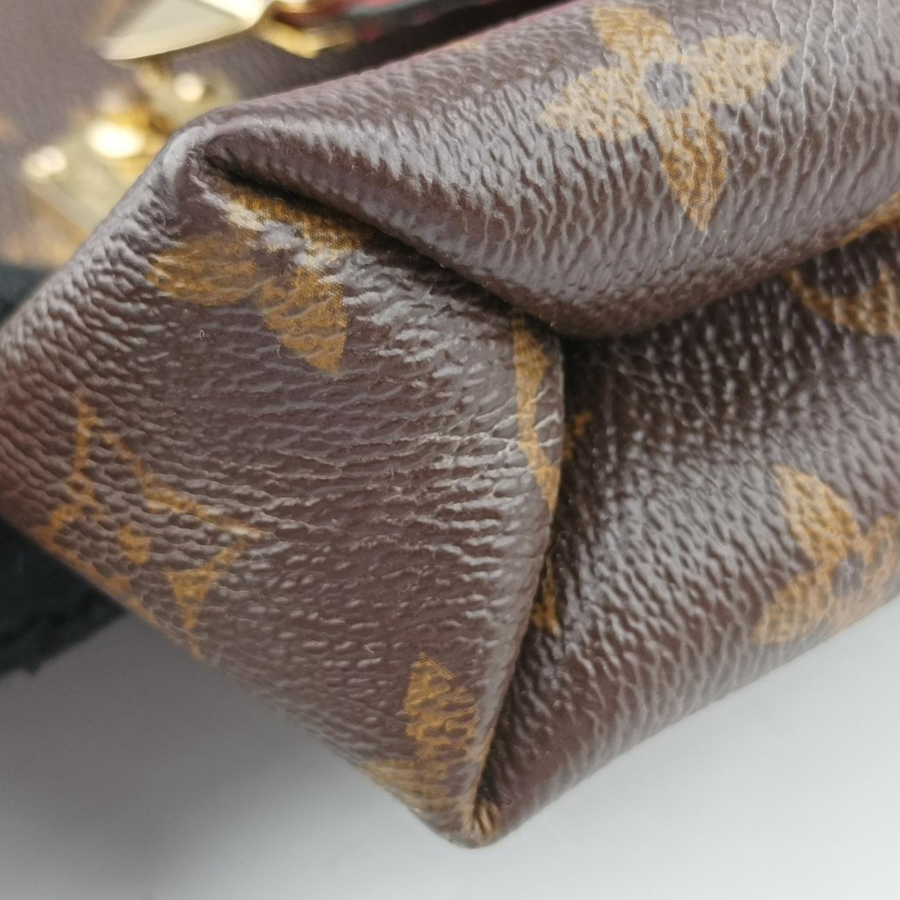 PALLAS Chain Brown×CERISE Monogram Canvas×calf leather M41201 CA2147パラス チェーン モノグラム/ブラウン系×スリーズ モノグラムキャンバス×カーフレザー M41201 CA2147