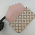 Pochette FéLICIE Azur Damier Canvas N63106 MI0138ポシェットフェリシー アズール ダミエキャンバス N63106 MI0138