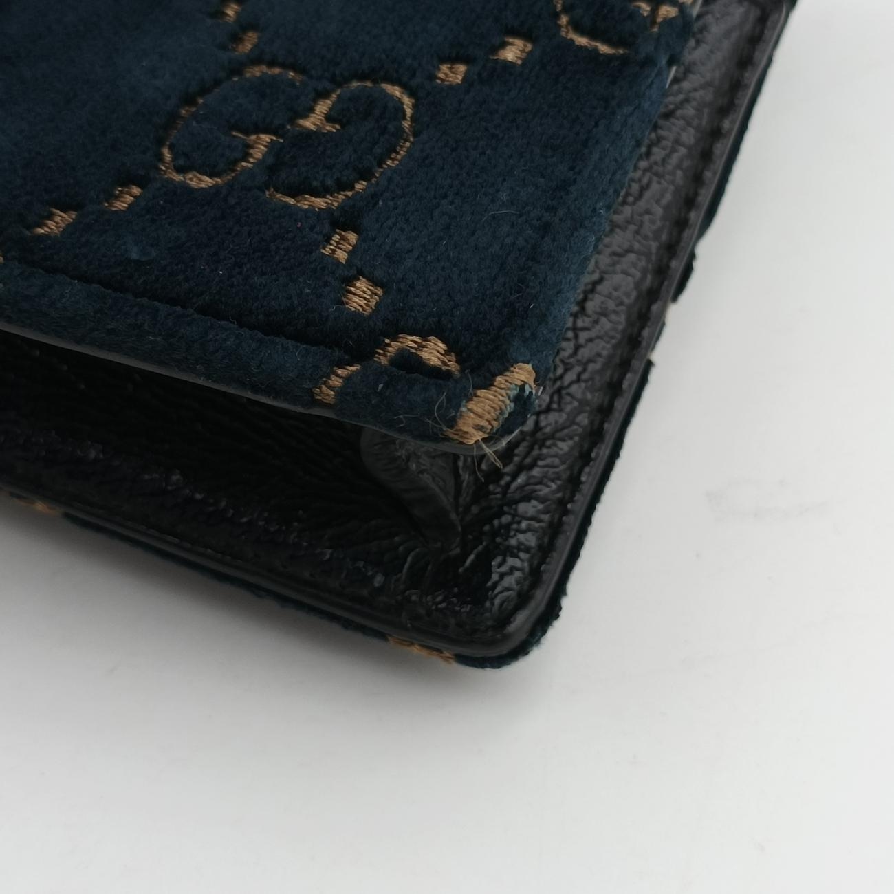 Dionysus Navy×Black velour 476432 ディオニュソス ネイビー×ブラック ベロア 476432 