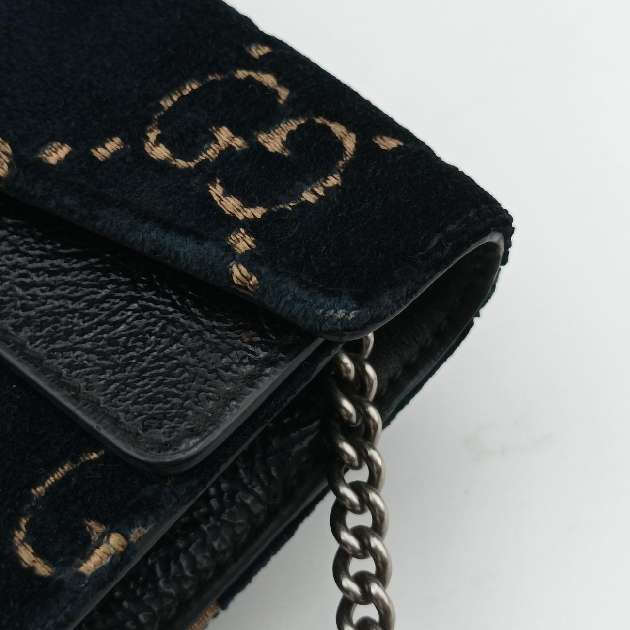 Dionysus Navy×Black velour 476432 ディオニュソス ネイビー×ブラック ベロア 476432 