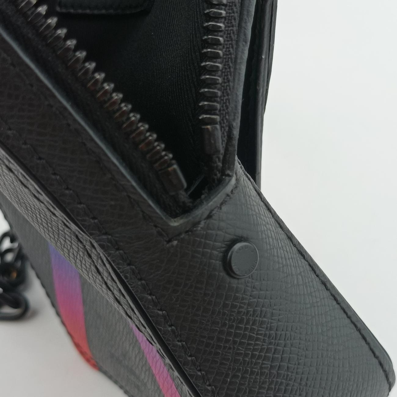 Danube Messenger black×multicolor Taiga M30332 CA2179 ICチップダヌーブメッセンジャー ブラック×マルチカラー タイガ M30332 CA2179 ICチップ