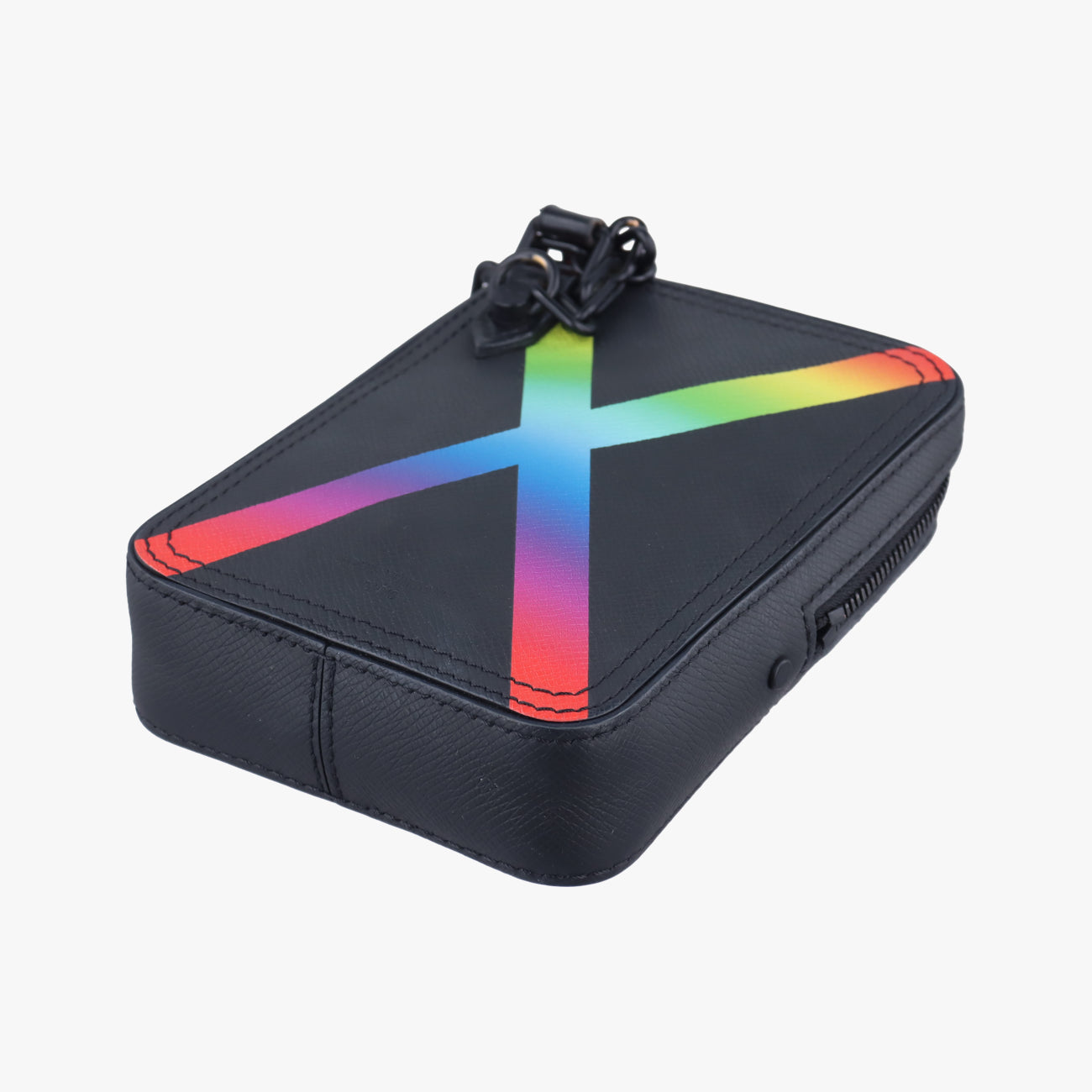 Danube Messenger black×multicolor Taiga M30332 CA2179 ICチップダヌーブメッセンジャー ブラック×マルチカラー タイガ M30332 CA2179 ICチップ