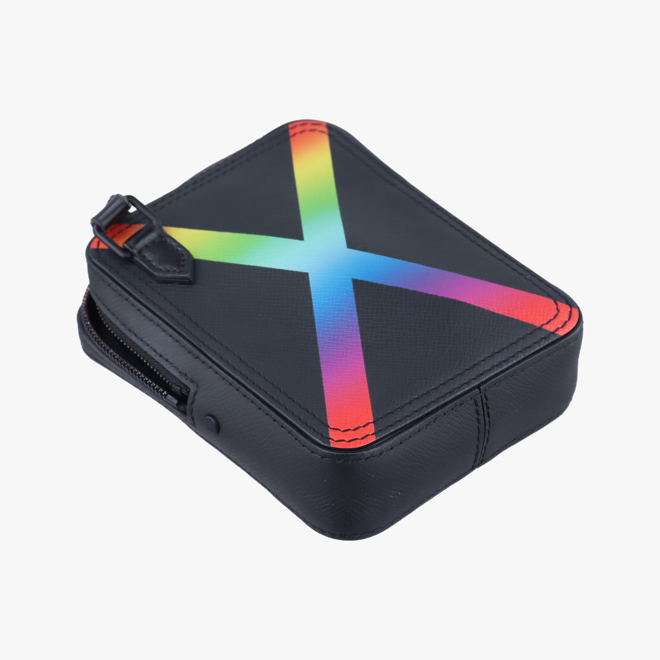 Danube Messenger black×multicolor Taiga M30332 CA2179 ICチップダヌーブメッセンジャー ブラック×マルチカラー タイガ M30332 CA2179 ICチップ