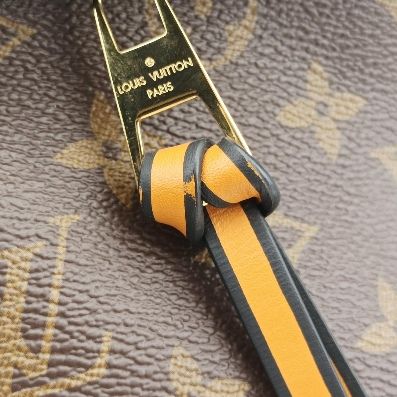 Tuileries Bezas Brown×Navy Monogram Canvas×calf leather M43154 CA4197テュイルリーブザス モノグラム/ブラウン系×ネイビー モノグラムキャンバス×カーフレザー M43154 CA4197