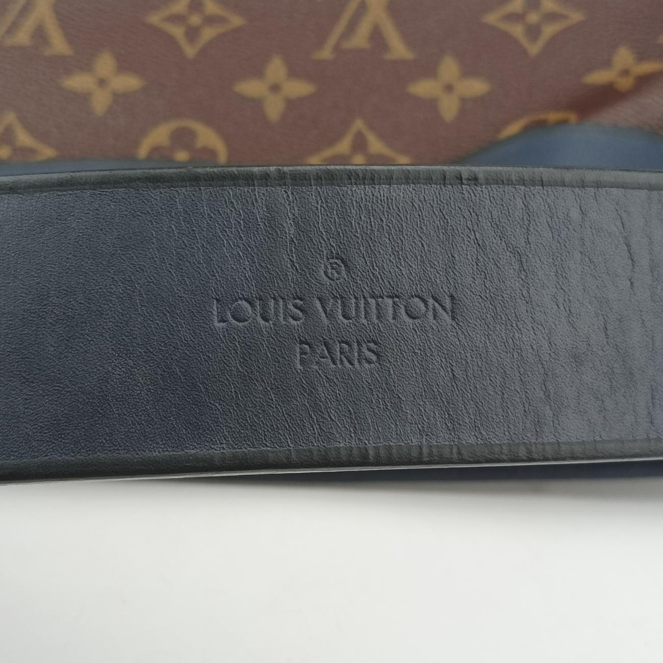 Tuileries Bezas Brown×Navy Monogram Canvas×calf leather M43154 CA4197テュイルリーブザス モノグラム/ブラウン系×ネイビー モノグラムキャンバス×カーフレザー M43154 CA4197