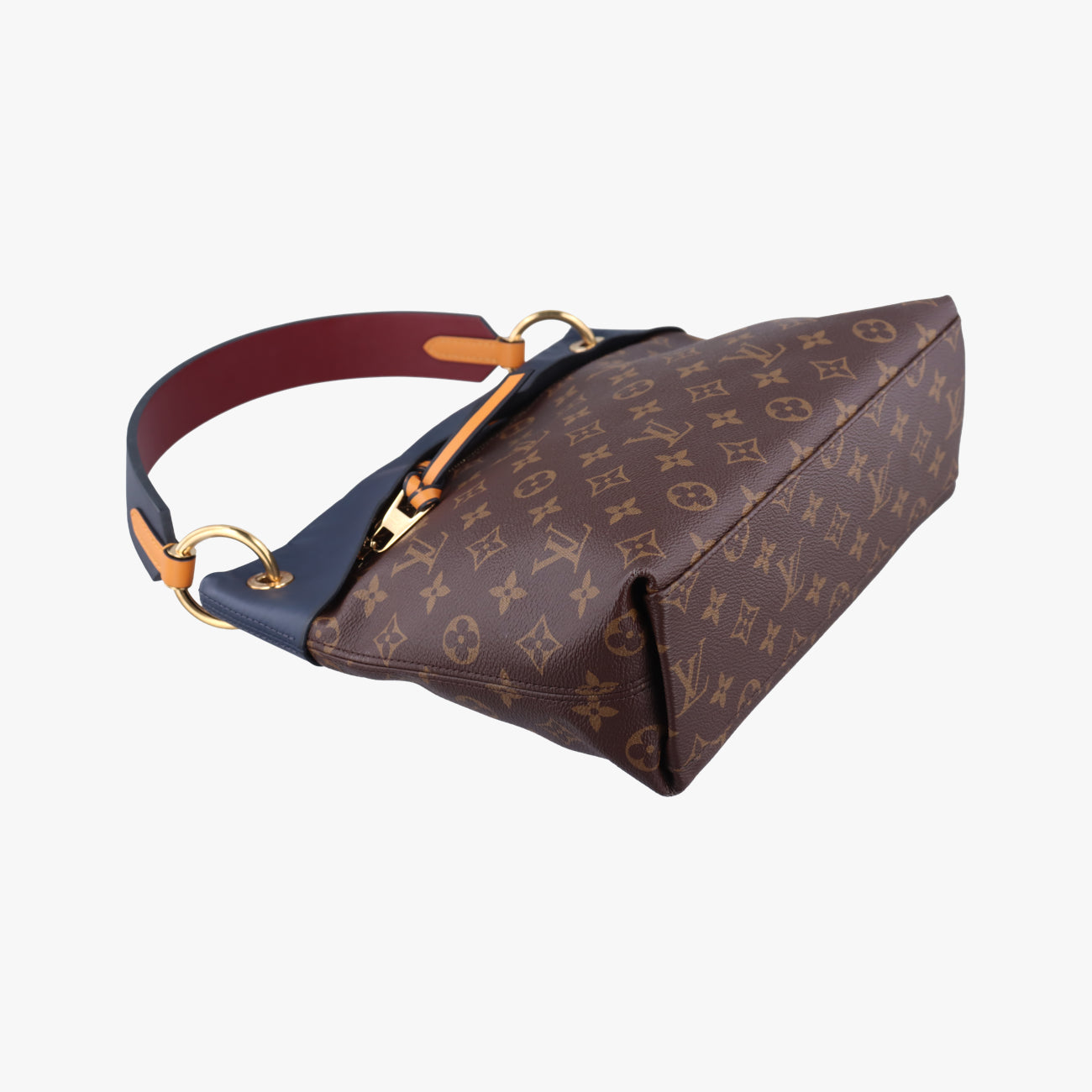 Tuileries Bezas Brown×Navy Monogram Canvas×calf leather M43154 CA4197テュイルリーブザス モノグラム/ブラウン系×ネイビー モノグラムキャンバス×カーフレザー M43154 CA4197