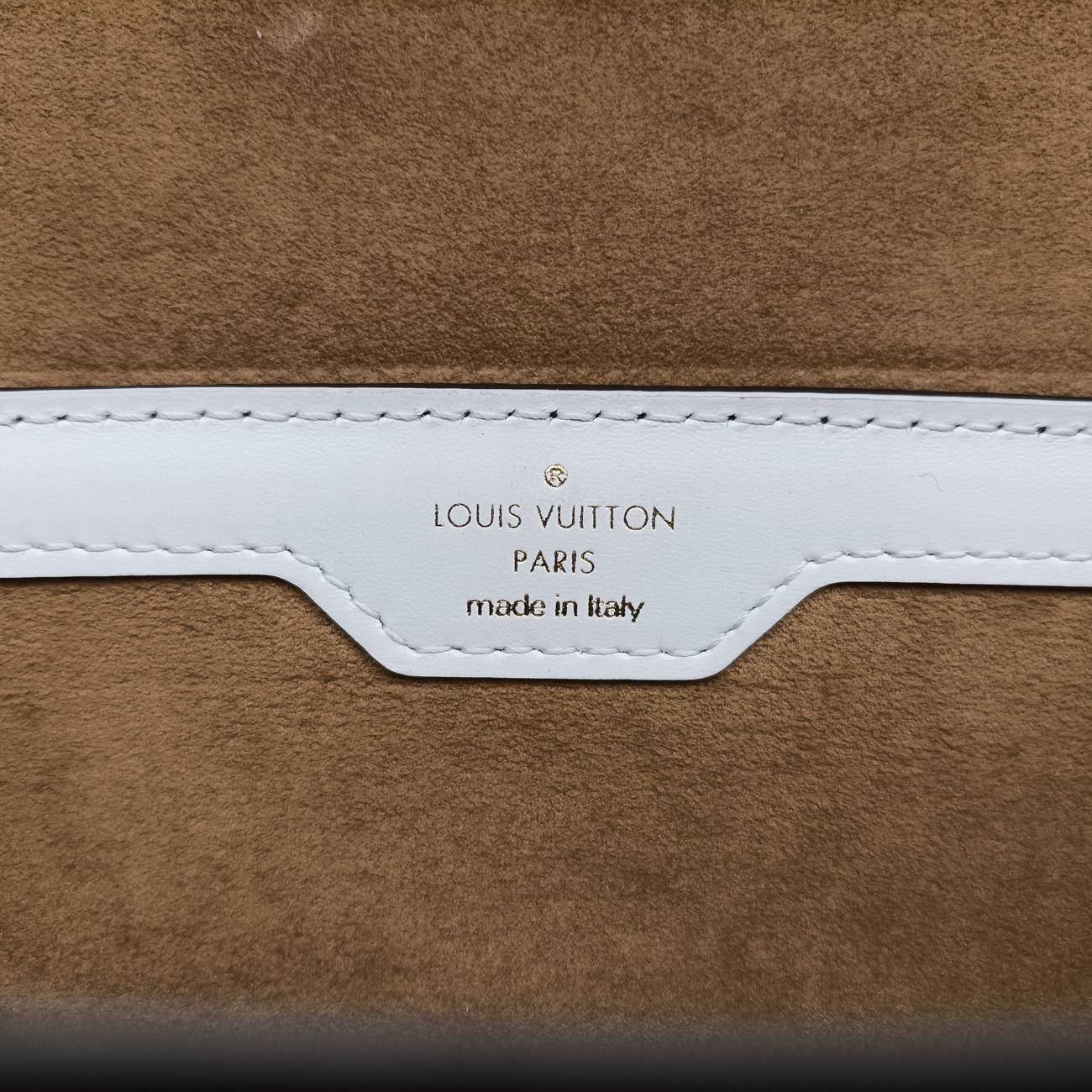 Papillon Trunk Brown×white Monogram Canvas×calf leather M81485 ICチップパピヨン トランク モノグラム/ブラウン系×ホワイト モノグラムキャンバス×カーフレザー M81485 ICチップ