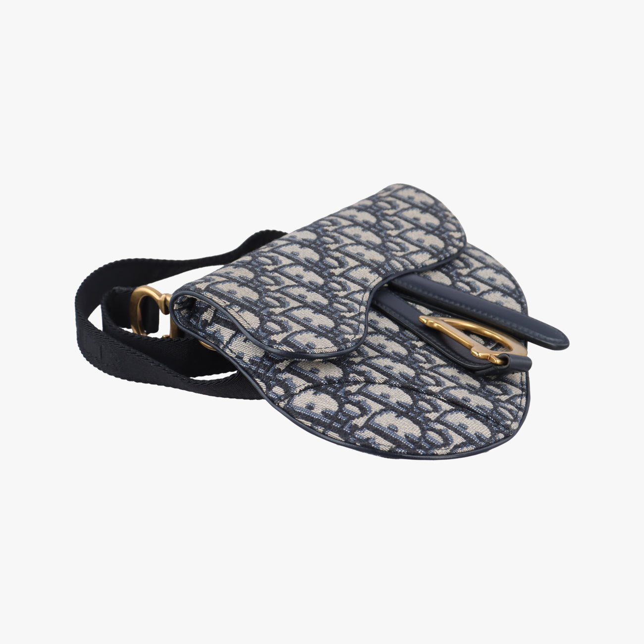 Saddle Navy×Grey Jacquard 50-MA-1109サドル ネイビー×グレー ジャガード 50-MA-1109