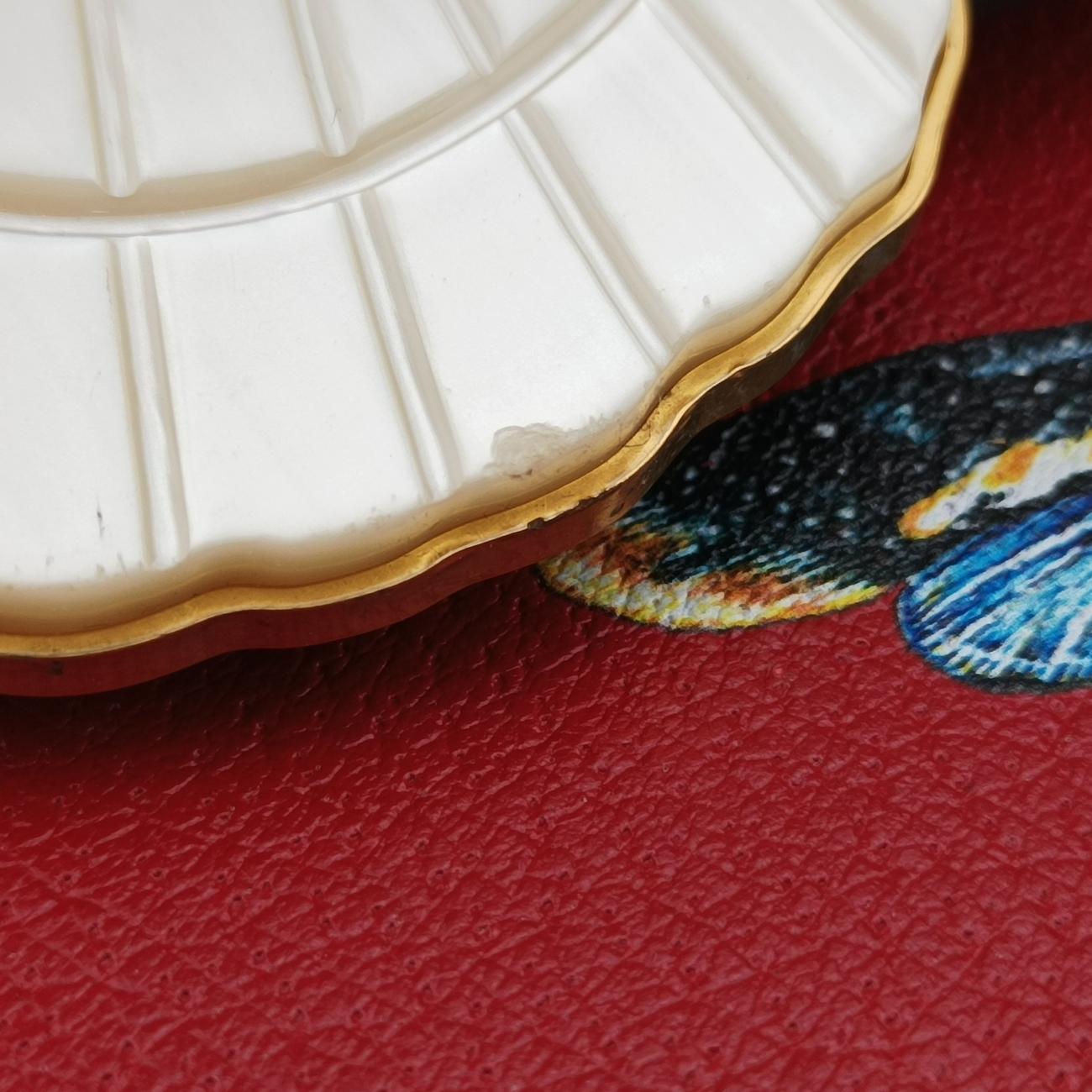 Bamboo Web butterfly Red×Multicolour Leather 488691 D022769366バンブー ウェビングライン バタフライ レッド×マルチカラー レザー 488691 D022769366