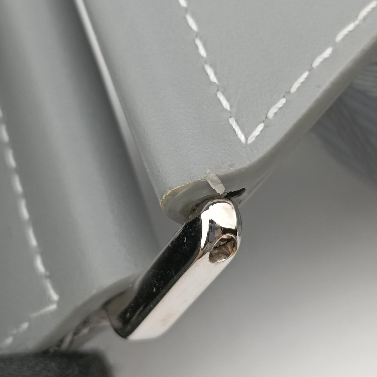 Saddle Grey leather 00-BO-0213サドル グレー レザー 00-BO-0213