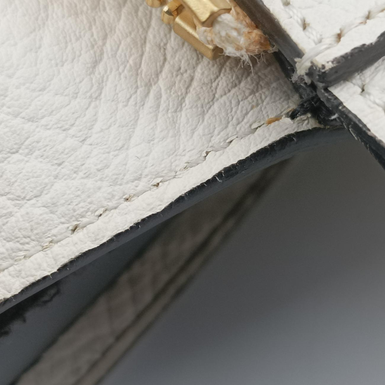 Belt mini Black×White Leather U-GA-0145ベルト ミニ ブラウン×ホワイト レザー U-GA-0145