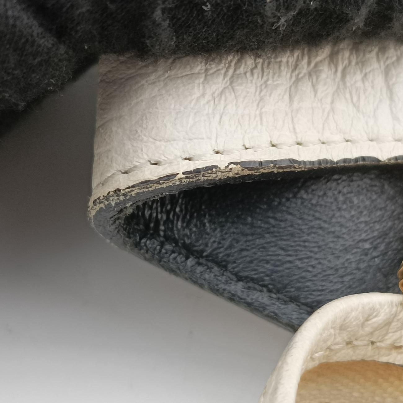 Belt mini Black×White Leather U-GA-0145ベルト ミニ ブラウン×ホワイト レザー U-GA-0145