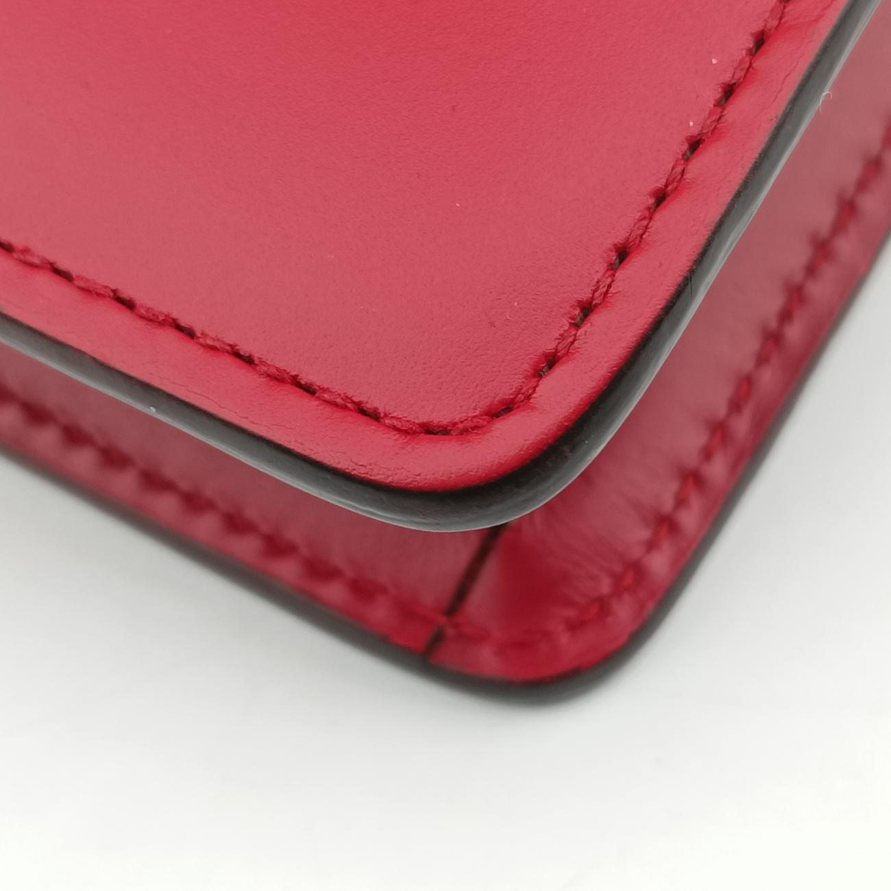 GG Marmont Red Leather 431384 E019728727GGマーモント レッド レザー 431384 E019728727