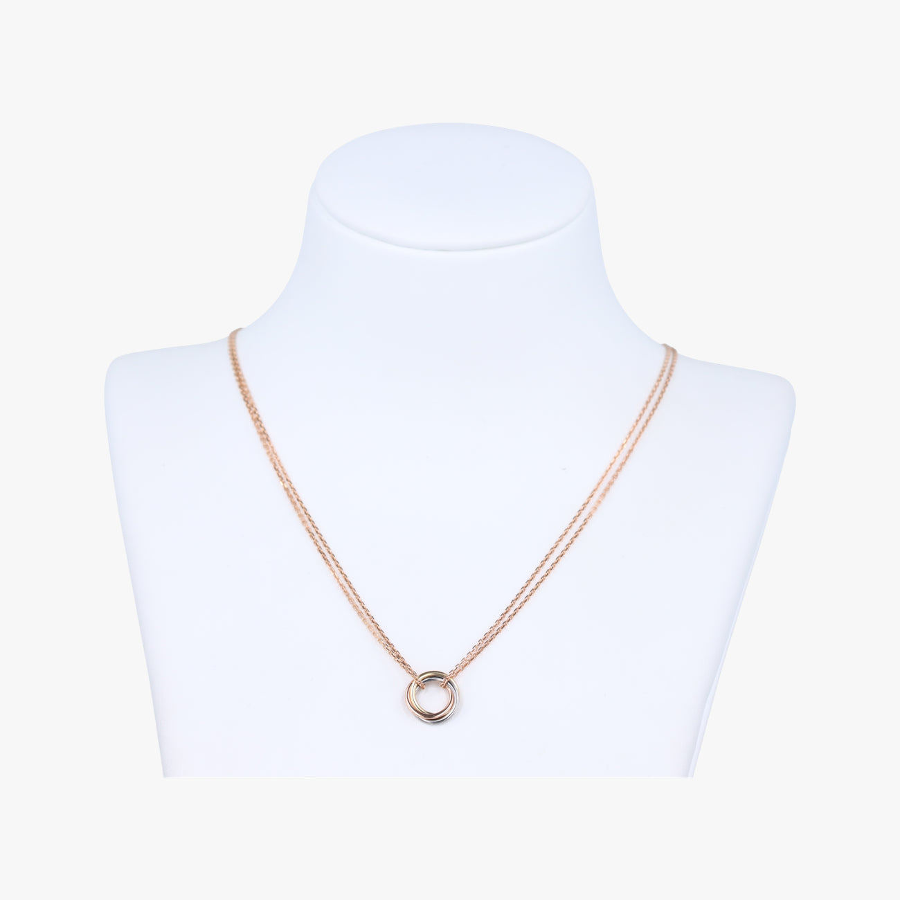 Trinity de Cartier Pink×Gold × rose gold × platinum AU750 B7218200 JQQ542トリニティ ドゥ カルティエ ピンク×ゴールド×ローズゴールド×プラチナ AU750 B7218200 JQQ542