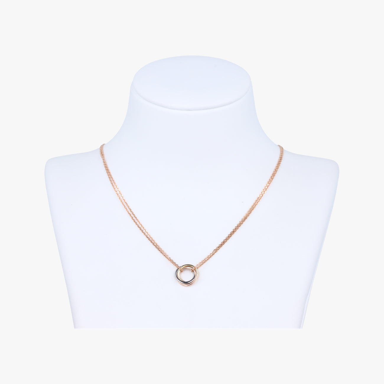 Trinity de Cartier Pink×Gold × rose gold × platinum AU750 B7218200 JQQ542トリニティ ドゥ カルティエ ピンク×ゴールド×ローズゴールド×プラチナ AU750 B7218200 JQQ542